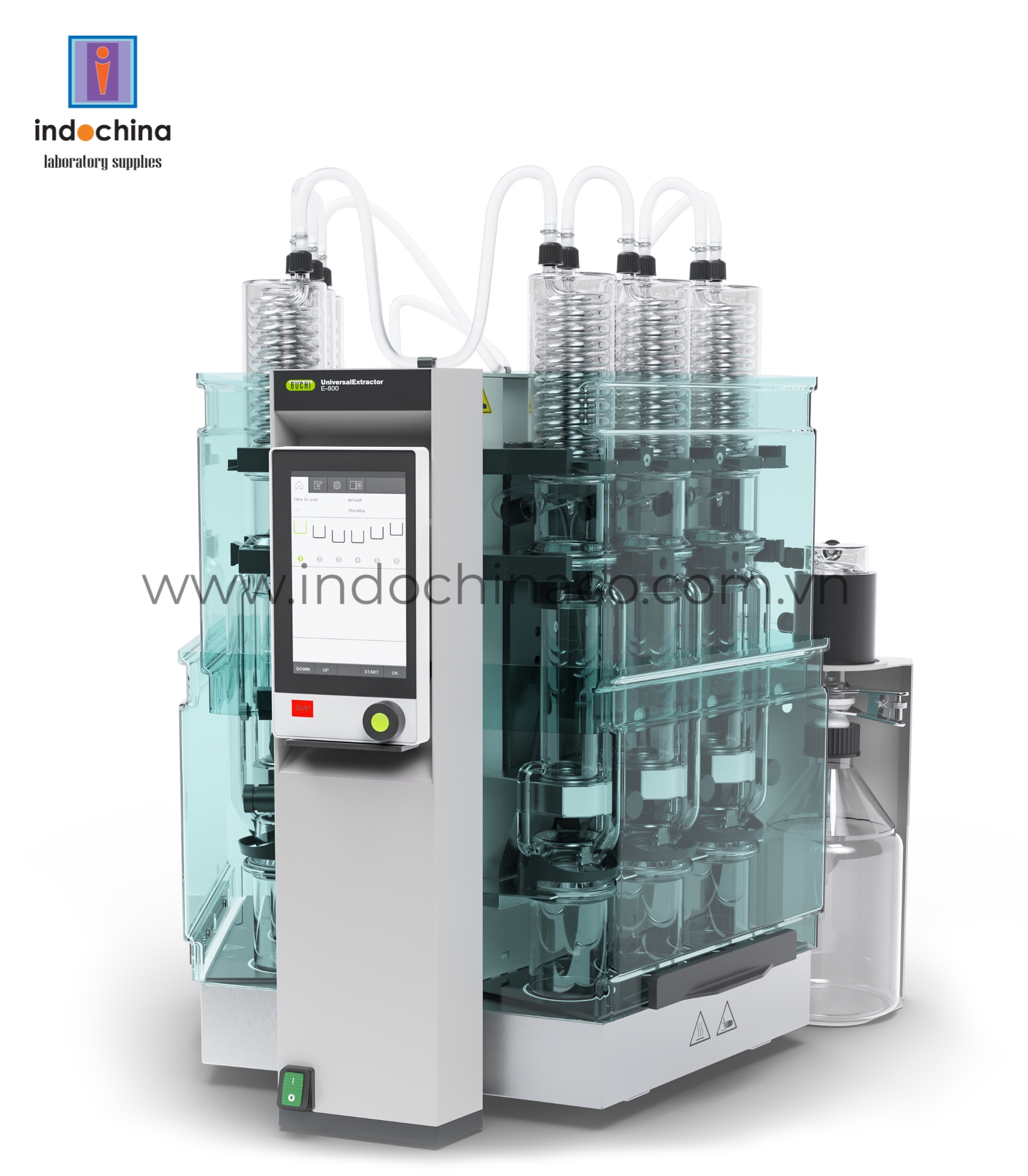 UniversalExtractor E-800 Pro BUCHI – Thiết bị chiết xuất đa năng, tối ưu hiệu suất phòng thí nghiệm